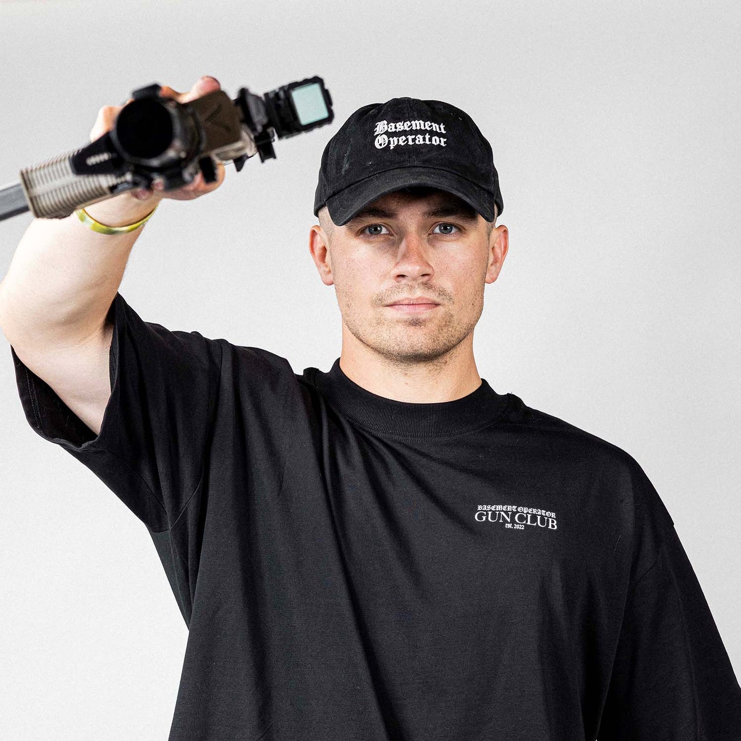 Basement Operator Dad Hat - Black