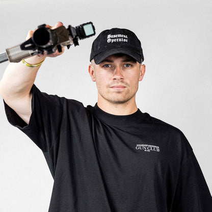 Basement Operator Dad Hat - Black