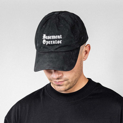 Basement Operator Dad Hat - Black