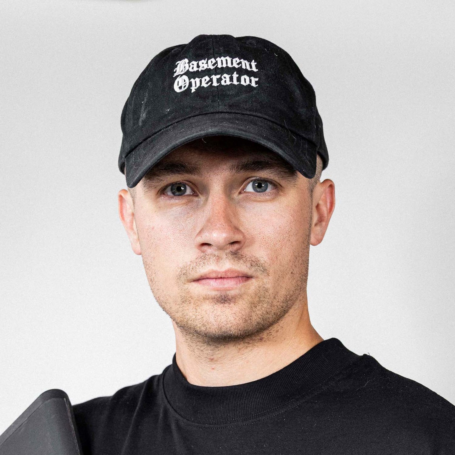 Basement Operator Dad Hat - Black