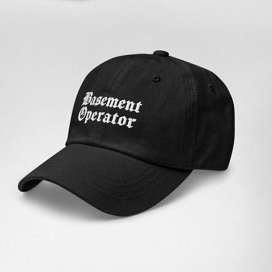 Basement Operator Dad Hat - Black
