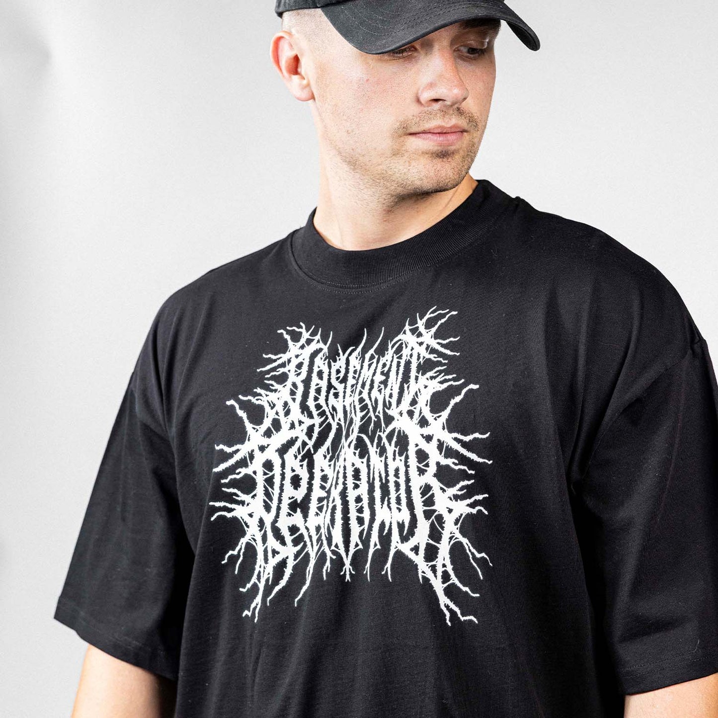 Basement Operator Black Metal Tee - Black