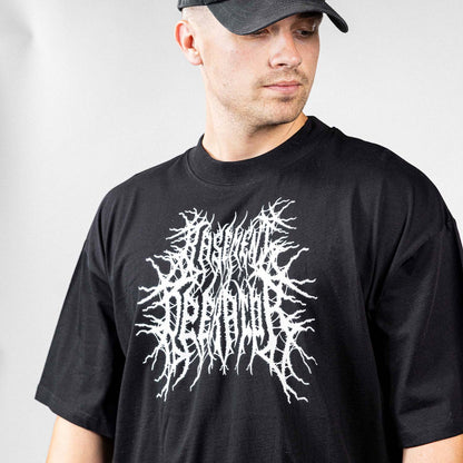 Basement Operator Black Metal Tee - Black