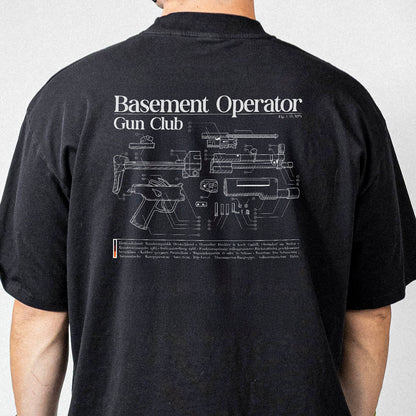 Blueprint MP5 Gun Club - Black Tee