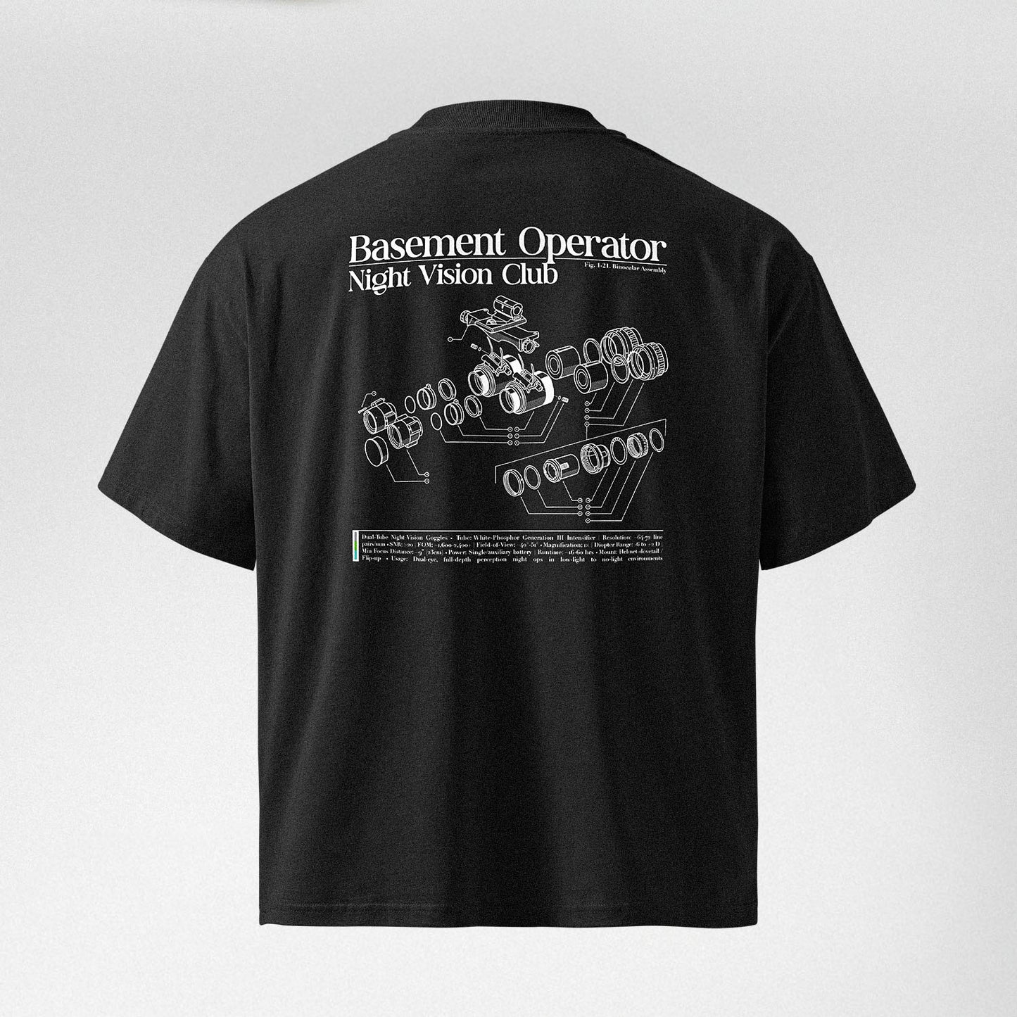 Blueprint NVG Club - Black Tee