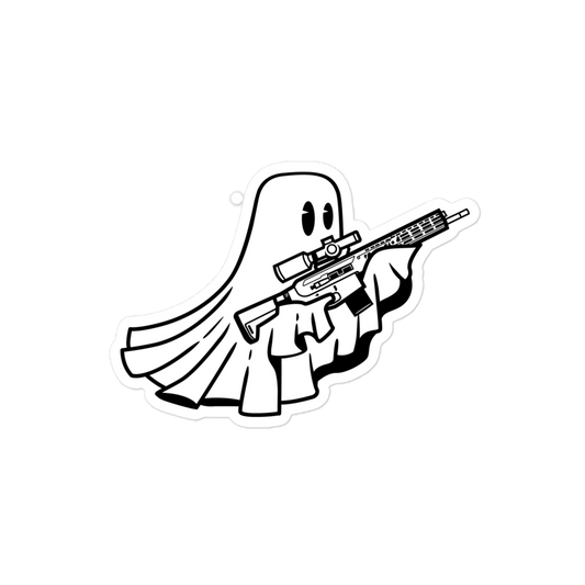 FUDDY the Ghost Sticker