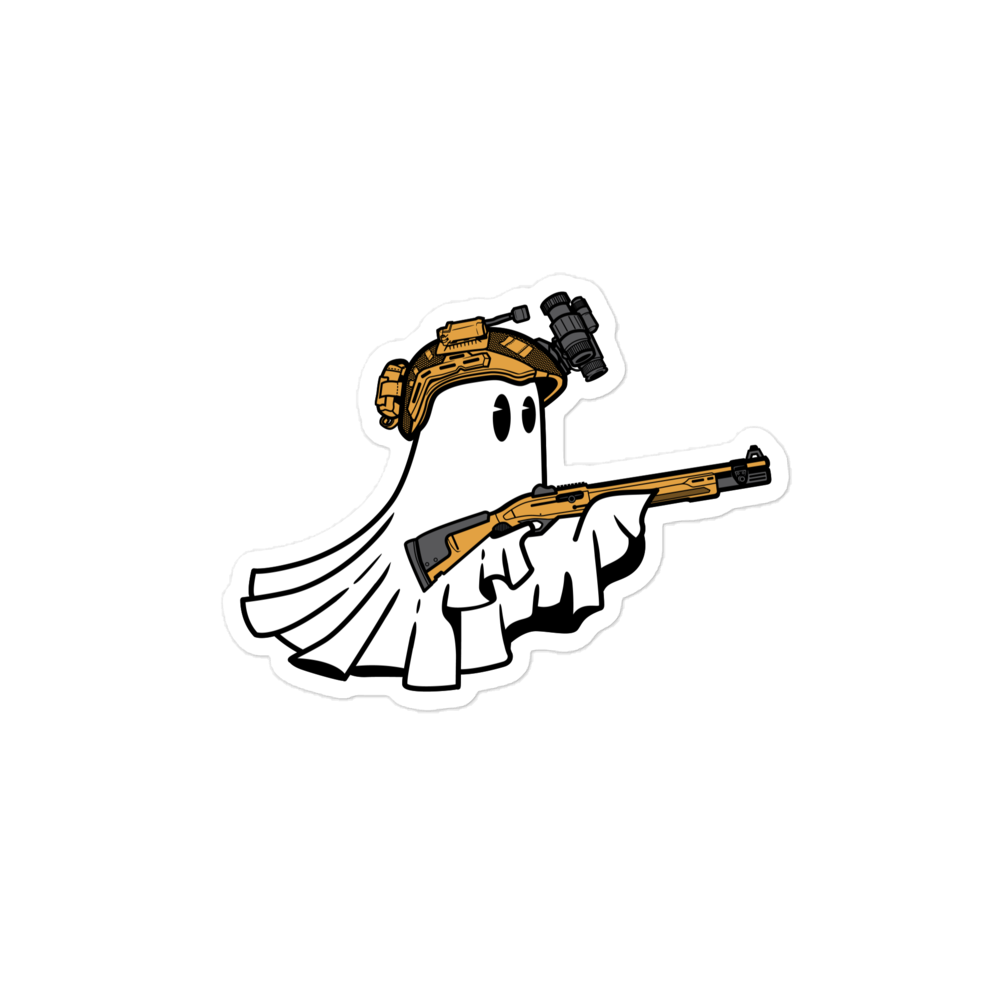 FUDDY the GHOST 2.0 Sticker