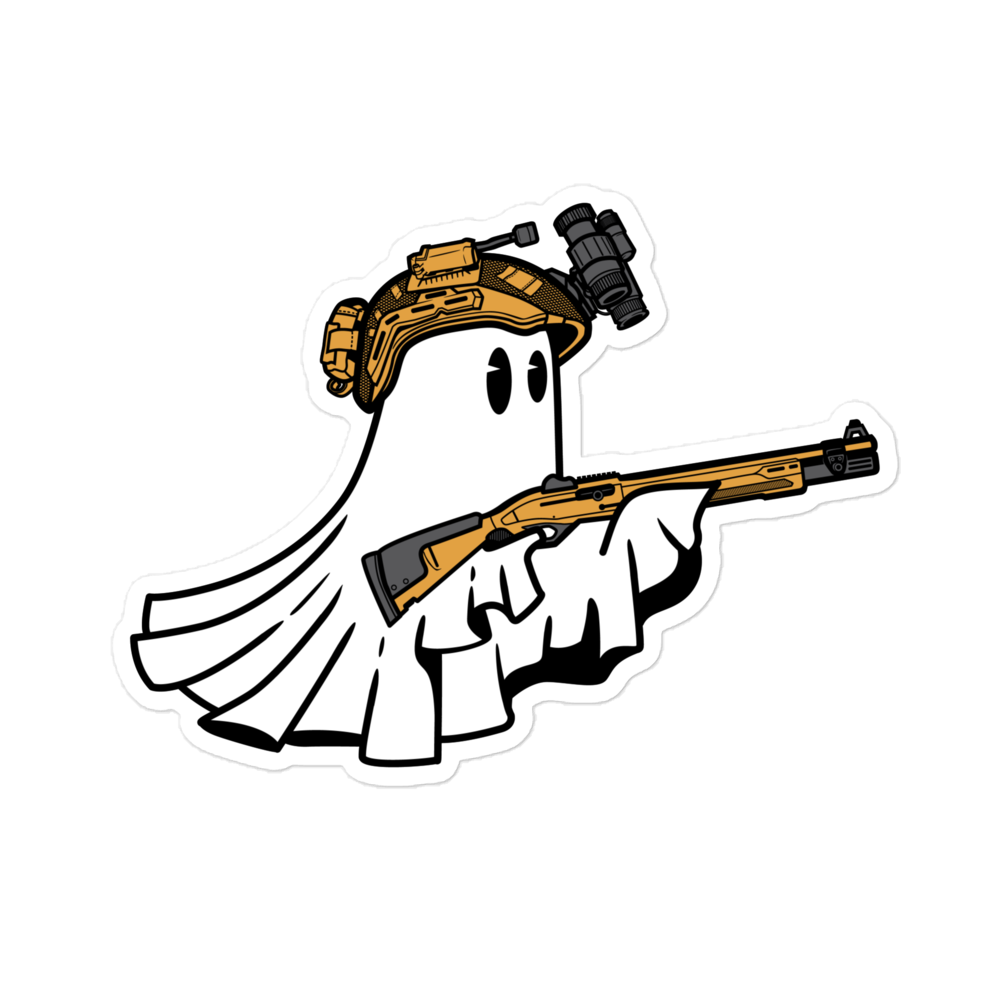 FUDDY the GHOST 2.0 Sticker