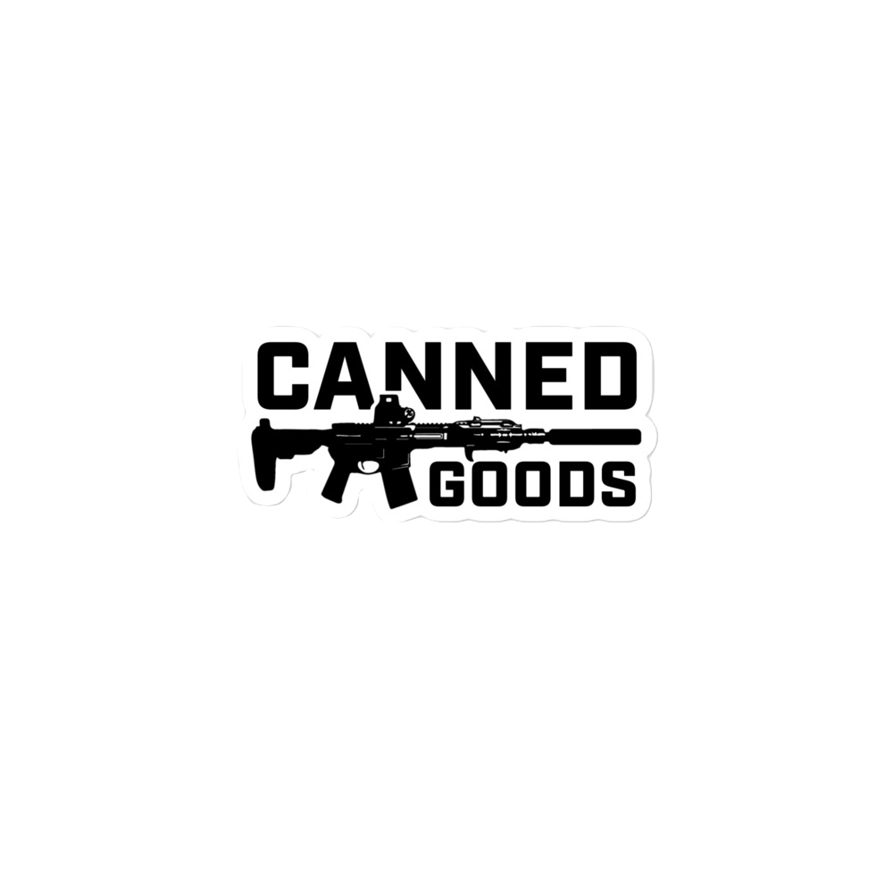 Canned Goods Sticker