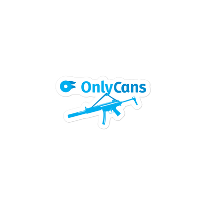 Only Cans Sticker